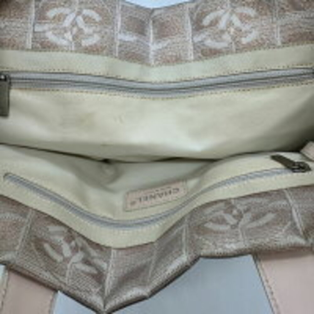 CHANEL Travel Line Tote Bag Metallic Pink - Picture 7 of 8